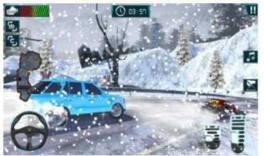 雪地漂移竞赛玩法介绍