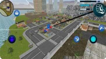 绳索火柴人英雄战斗