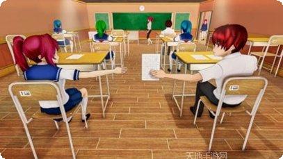 高中学校模拟器玩法