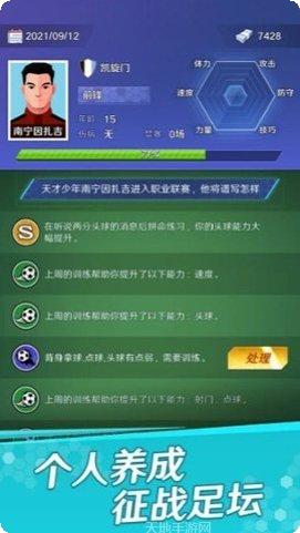 足球巨星球员养成