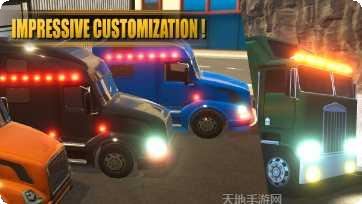 美国卡车司机模拟驾驶