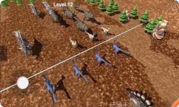 恐龙战争模拟器怎么玩