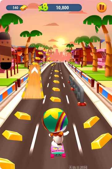 汤姆猫跑酷拉力赛玩法介绍