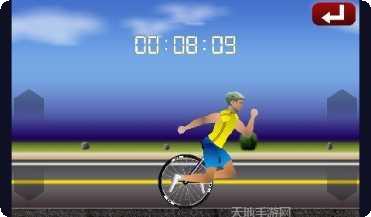 独轮车运动员技巧