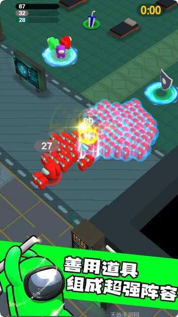 拥挤太空人玩法