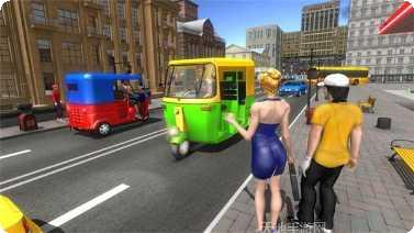 交通赛车手城市高速公路