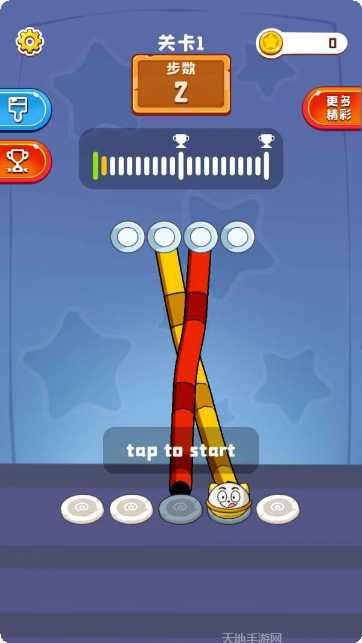 彩绳排序3D游戏攻略