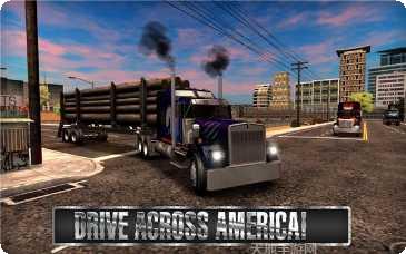 美国卡车司机模拟驾驶