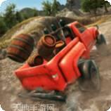 皮卡车越野驾驶