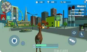 非常普通的暴徒鹿角色