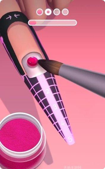 亚克力美甲教程