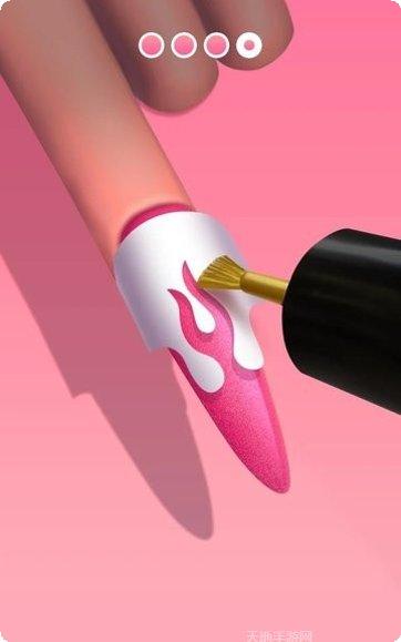 亚克力美甲设计