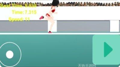 女高中生100米短跑技巧