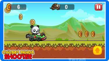 胖乎乎的跑步角色