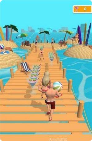海滩派对跑酷玩法介绍