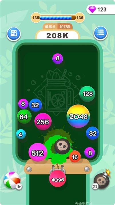 2048疯狂弹球技巧分享