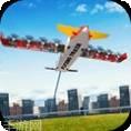 飞行火柴人城市英雄