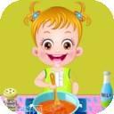 公主宝贝学钓鱼